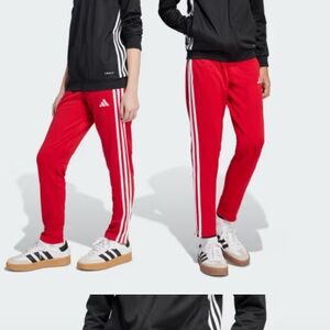 Boys youth Adidas Red Tiro Joggers size 9/10